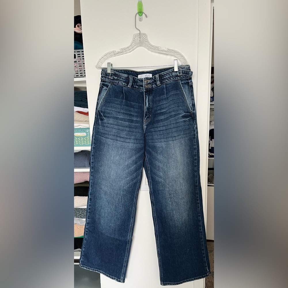 KanCan Dark Blue Relaxed Women’s Jeans
